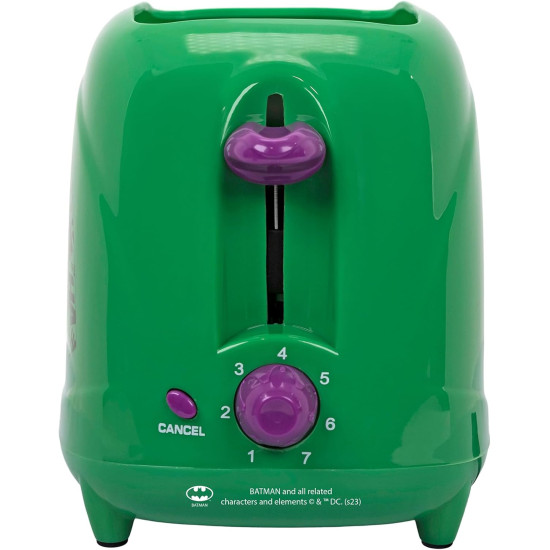 Uncanny Brands DC Comics The Joker Two-Slice Toaster