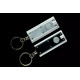LED Keyring Torch Flashlight 2 Pack - Ultra Bright Mini Keychain Light with Batteries