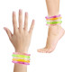 LED Flashing Bracelet - White (Clear) 