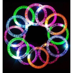 LED Flashing Bracelet - Orange