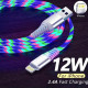 LED Light-Up USB Charger Cable for iPhone 14 13 12 11 Pro Max 2M Fast Charging Sync Cable LED Light-Up USB Charger Cable for iPhone 14 13 12 11 Pro Max 2M Fast Charging Sync Cable