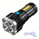 Rechargeable LED Torch 3-Pack | Zoomable USB COB Flashlights for Camping & Outdoor Use Rechargeable LED Torch 3-Pack | Zoomable USB COB Flashlights for Camping & Outdoor Use
