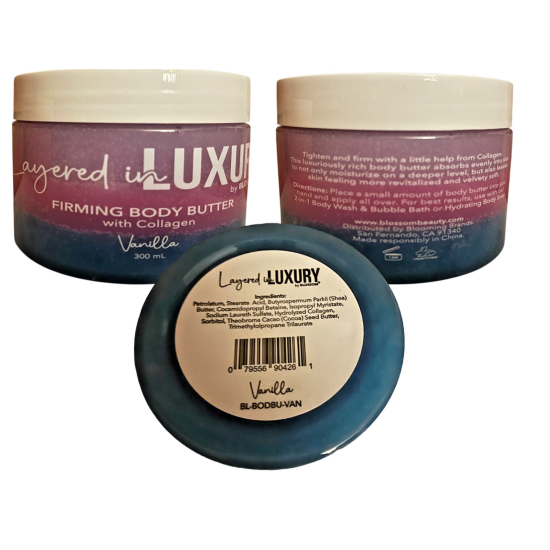 Luxury Collagen Firming Body Butter - Vanilla
