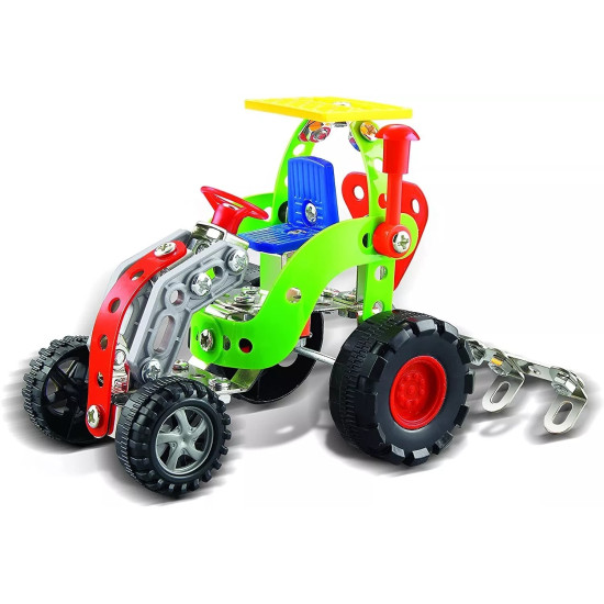 Farm Series Build Your Own Metal Tractor Kit - Construction Toy Set for Kids Aged 6+ Farm Series Build Your Own Metal Tractor Kit - Construction Toy Set for Kids Aged 6+