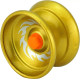Gold Metal Trick Yo-Yo for Kids - Retro Aluminum Alloy YoYo for Classic Stunts & Precision Tricks Gold Metal Trick Yo-Yo for Kids - Retro Aluminum Alloy YoYo for Classic Stunts & Precision Tricks