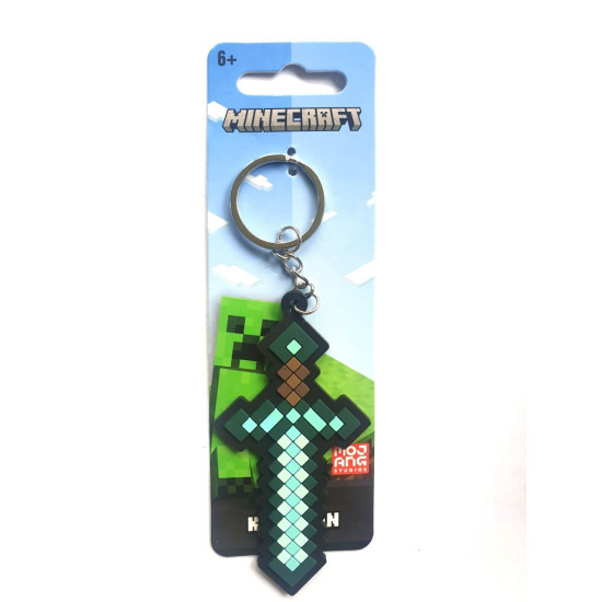 Officially Licensed Sword Minecraft Keyring Officially Licensed Sword Minecraft Keyring