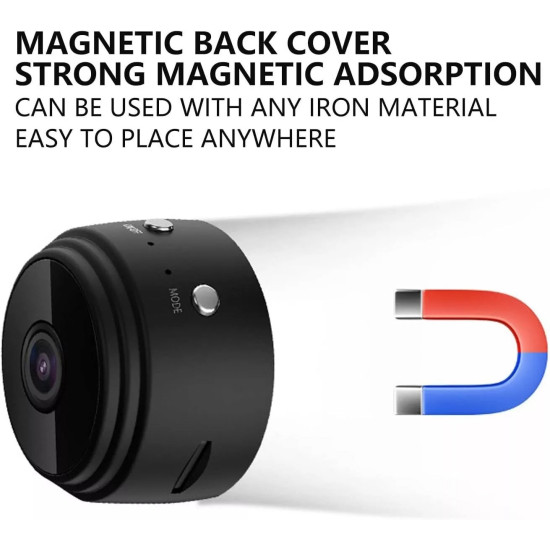 Mini Wireless 2.4GHz WiFi Security Camera - Indoor/Outdoor HD IP Cam with Night Vision & 32GB Card Mini Wireless 2.4GHz WiFi Security Camera - Indoor/Outdoor HD IP Cam with Night Vision & 32GB Card