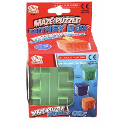 Maze Puzzle Money Box (Green)