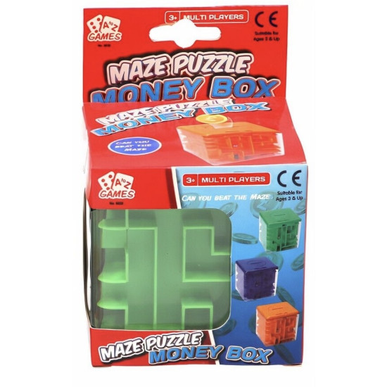Maze Puzzle Money Box (Green) Maze Puzzle Money Box (Green)