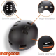Mongoose Hardshell Helmet - Black