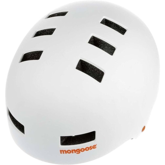 Mongoose Hardshell Helmet - White