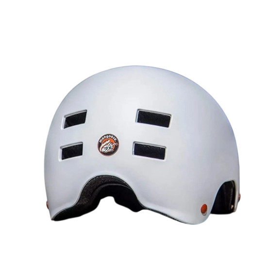 Mongoose Hardshell Helmet - White