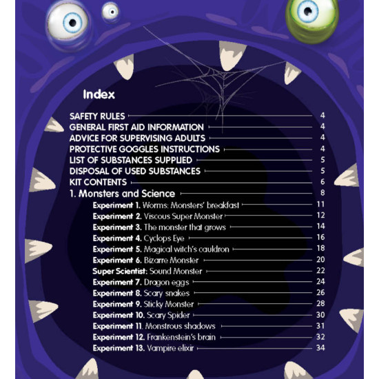 Science 4 You Kit - Monsters Factory Science 4 You Kit - Monsters Factory