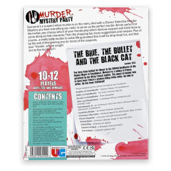 Murder Mystery Party Game - The Brie, The Bullet and The Black Cat