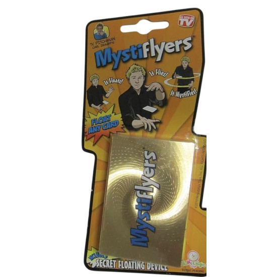 Mystiflyers Levitating Card Trick - Gold 