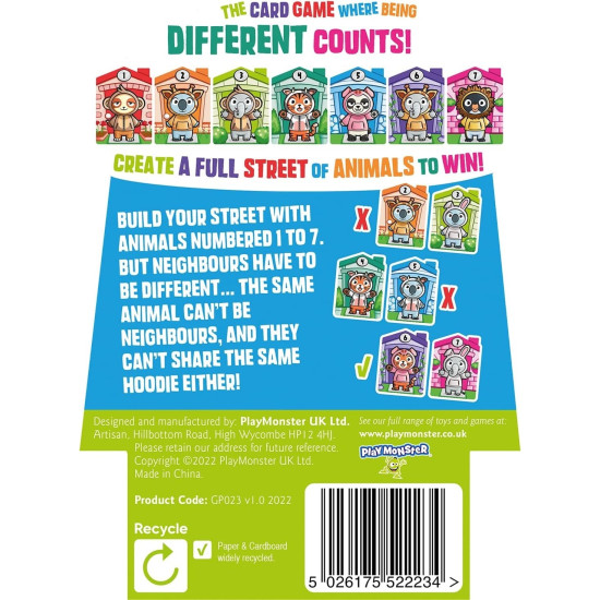 Neighbour Hoodies Card Game