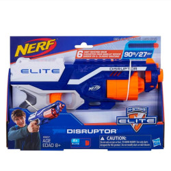 Nerf N-Strike Elite Disruptor - 6-Dart Rotating Drum, Slam Fire