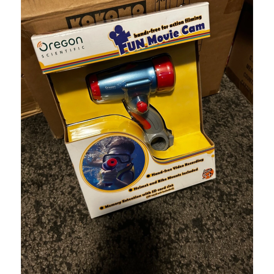 Oregon Scientific Kids Waterproof Movie Camera | Outdoor Camcorder Ages 8+
