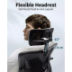 Ergonomic Office Desk Chair with Adjustable Headrest, Lumbar Support & Armrests - Black Computer Chair Ergonomic Office Desk Chair with Adjustable Headrest, Lumbar Support & Armrests - Black Computer Chair