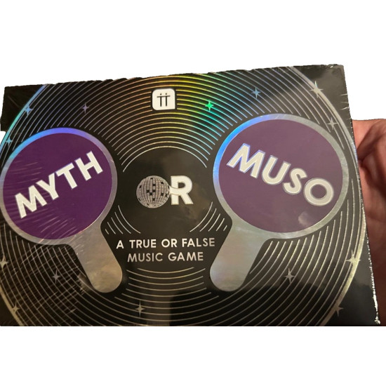 Hit Replay True or False Music Quiz Game with Double-Sided Voting Paddles - 100+ Questions, Fun Party Game for Music Lovers Hit Replay True or False Music Quiz Game with Double-Sided Voting Paddles - 100+ Questions, Fun Party Game for Music Lovers