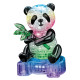 3D Panda Puzzle with LED Base