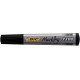 BIC 2300 Black Permanent Marker - Chisel Tip (Thick)