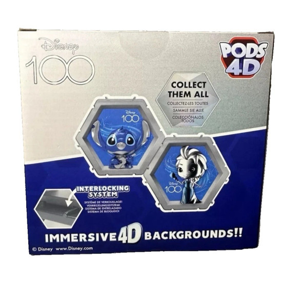 Wow! Pods 4D Disney Stitch Model 401 - Special Edition Disney 100 Collectible Figure Wow! Pods 4D Disney Stitch Model 401 - Special Edition Disney 100 Collectible Figure