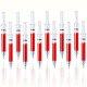 Red Blood Syringe Pens 4-Pack - Medical Novelty Black Ink Pens for Doctors & Nurses Red Blood Syringe Pens 4-Pack - Medical Novelty Black Ink Pens for Doctors & Nurses