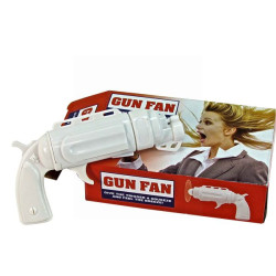 Revolver Gun Shaped Hand Cooling Fan