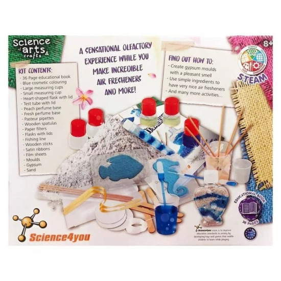 Science4You ScentSational Scented Slime & Air Freshener Kit - STEM Learning Gift for Kids 8+ Science4You ScentSational Scented Slime & Air Freshener Kit - STEM Learning Gift for Kids 8+