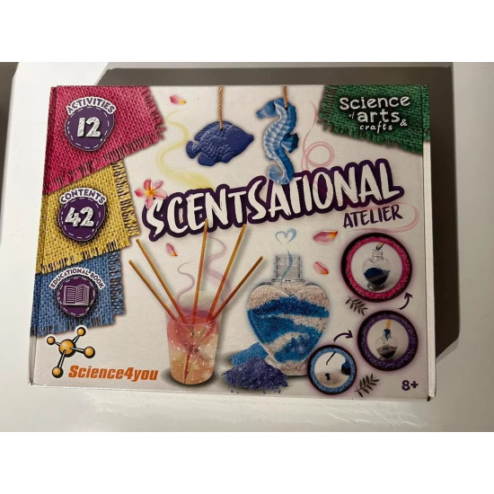 Science4You ScentSational Scented Slime & Air Freshener Kit - STEM Learning Gift for Kids 8+ Science4You ScentSational Scented Slime & Air Freshener Kit - STEM Learning Gift for Kids 8+