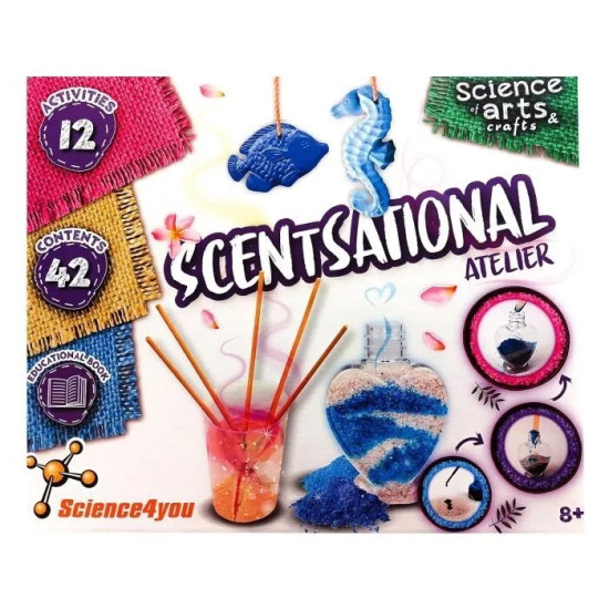 Science4You ScentSational Scented Slime & Air Freshener Kit - STEM Learning Gift for Kids 8+ Science4You ScentSational Scented Slime & Air Freshener Kit - STEM Learning Gift for Kids 8+