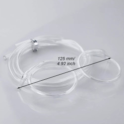 Silly Drinking Straw Glasses - Reusable Clear Bendy Straws for Kids Party Fun Silly Drinking Straw Glasses - Reusable Clear Bendy Straws for Kids Party Fun