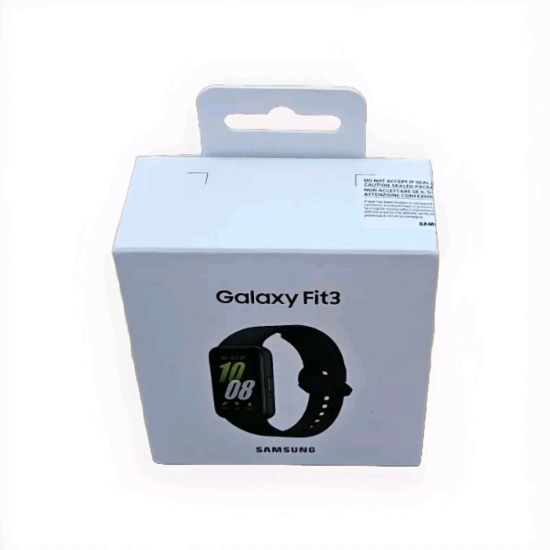 Samsung Galaxy Fit3 SM-R390 Smart Fitness Tracker - IP68 Waterproof, Gray | 40mm Aluminum Caseds Samsung Galaxy Fit3 SM-R390 Smart Fitness Tracker - IP68 Waterproof, Gray | 40mm Aluminum Caseds