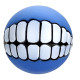 4 x Smiley Teeth Dog Balls ( Random Colours) 