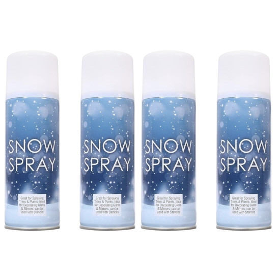 Artificial Snow Spray (4 Cans) Artificial Snow Spray (4 Cans)