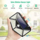 LED Solar Lights | Sensor Wall Lights -| Outdoor IP65 Waterproof Security Light 100 LEDs (4 Pack)