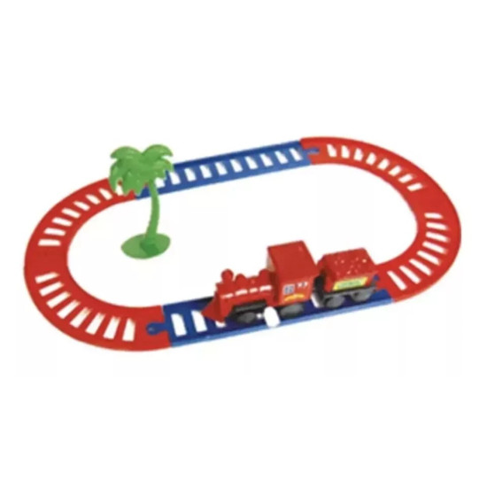 Boys Junior Wind-Up Train Set TY6666 - Blue & Yellow Engine with Track Play Game, Perfect Gift for Boys Boys Junior Wind-Up Train Set TY6666 - Blue & Yellow Engine with Track Play Game, Perfect Gift for Boys