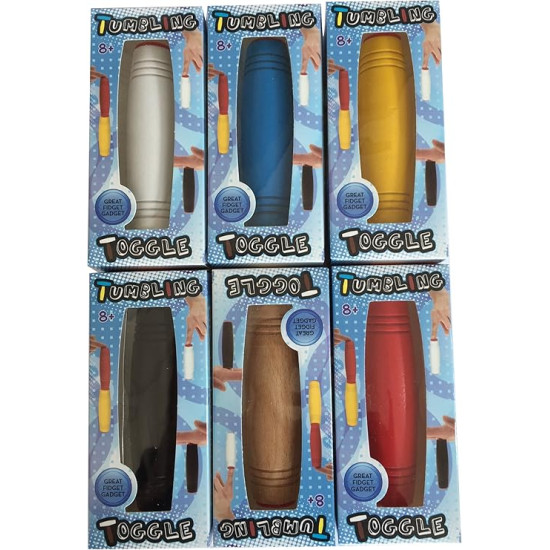Wooden Tumbling Toggle Fidget Toy