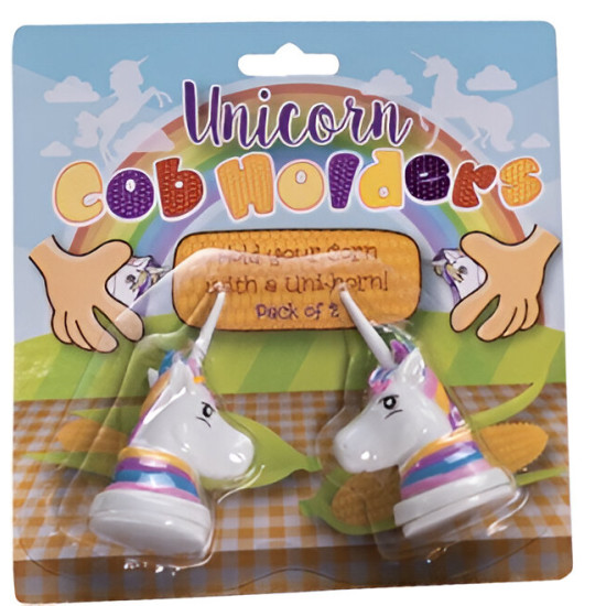 Unicorn Corn On The Cob Holders