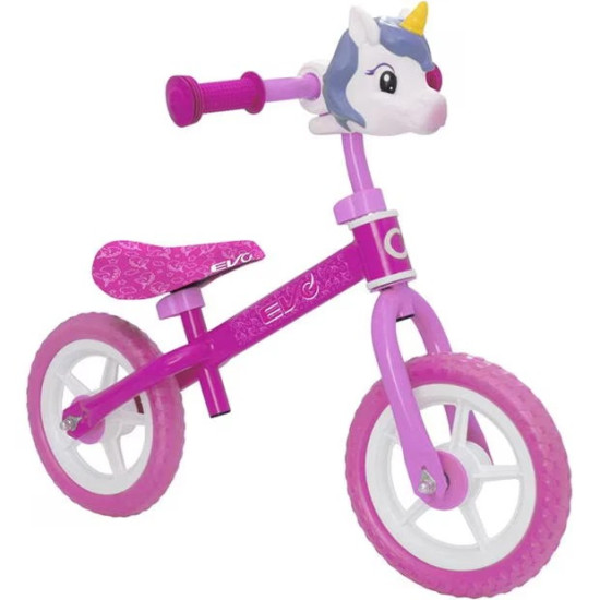 EVO Pink Balance Bike for Toddlers - First Bike for Ages 2+, 10" Wheels, Adjustable Seat, Unicorn Design EVO Pink Balance Bike for Toddlers - First Bike for Ages 2+, 10" Wheels, Adjustable Seat, Unicorn Design