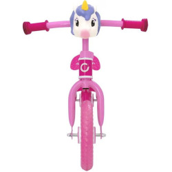 EVO Pink Balance Bike for Toddlers - First Bike for Ages 2+, 10" Wheels, Adjustable Seat, Unicorn Design