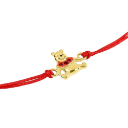 Disney Winnie the Pooh Charm Bracelet - Official Unisex Gift for Kids & Adults