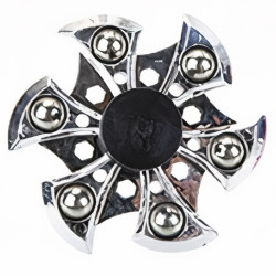 Metallic Silver Fidget Spinner
