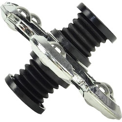 Metallic Silver Fidget Spinner Metallic Silver Fidget Spinner